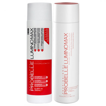 Probelle Lumino Max Kit Shampoo e Condicionador - 250ml