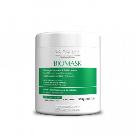 Prohall Biomask Máscara Ultra Hidratante Professional - 500g