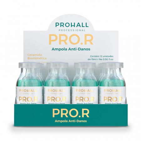Prohall Box de Ampolas Reconstrução Intensa PRO.R 15ml - 12un