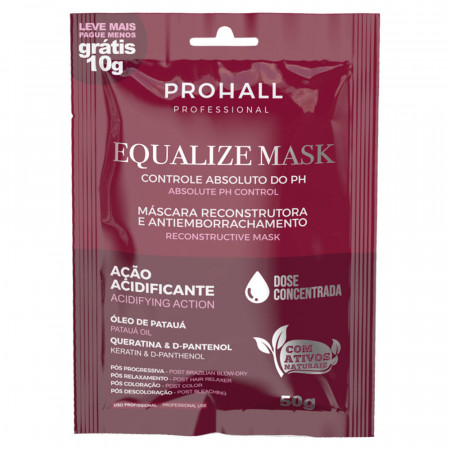 Prohall Equalize Mask Antiemborrachamento Máscara Sachê - 50g