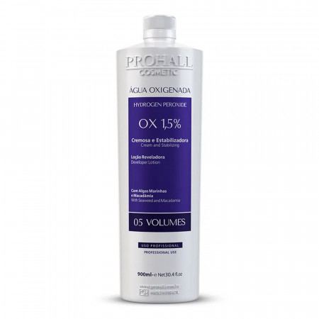 Prohall Água Oxigenada OX 05 Volumes Cream - 900ml