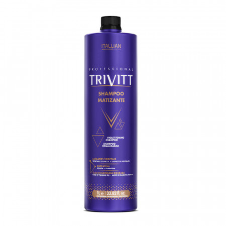 Itallian Trivitt Color Blonde Shampoo Matizador 1 Litro