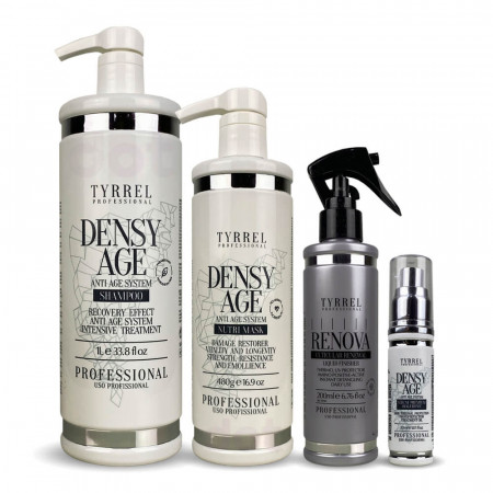 Tyrrel Professional Kit Densy Age + Renova (4 Produtos)