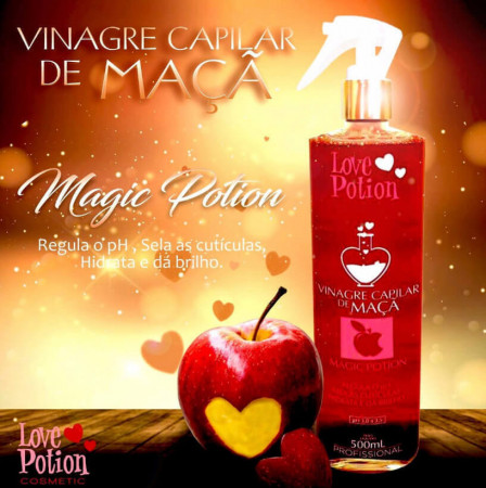 Love Potion Kit SOS + Vinagre Capilar de Maça + Miracle Potion