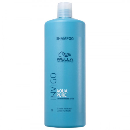 Wella Invigo Balance Acqua Pure Shampoo Antirresíduos - 1L
