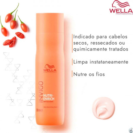 Wella Professionals Invigo Nutri-Enrich Shampoo - 250ml