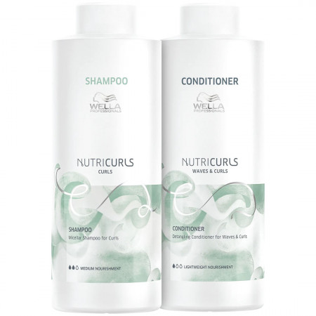 Wella Professionals Nutricurls Kit Shampoo e Condicionador - 2x1L