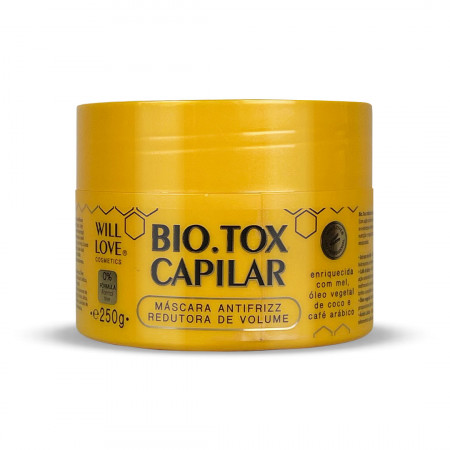 Will Love Bio.Tox Capilar Extrato de Mel Máscara Antifrizz - 250g