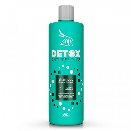 Zap Shampoo Detox Anti Resíduos Limpeza Profunda - 500ml